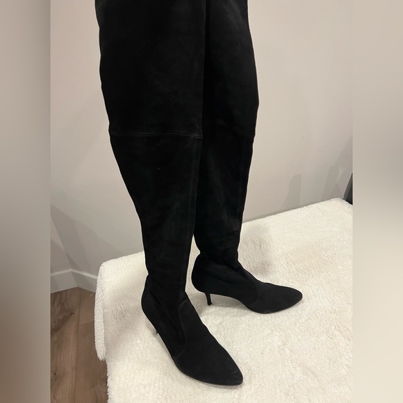 Stewart Weitzman Thigh suede boots - Picture 1 of 4